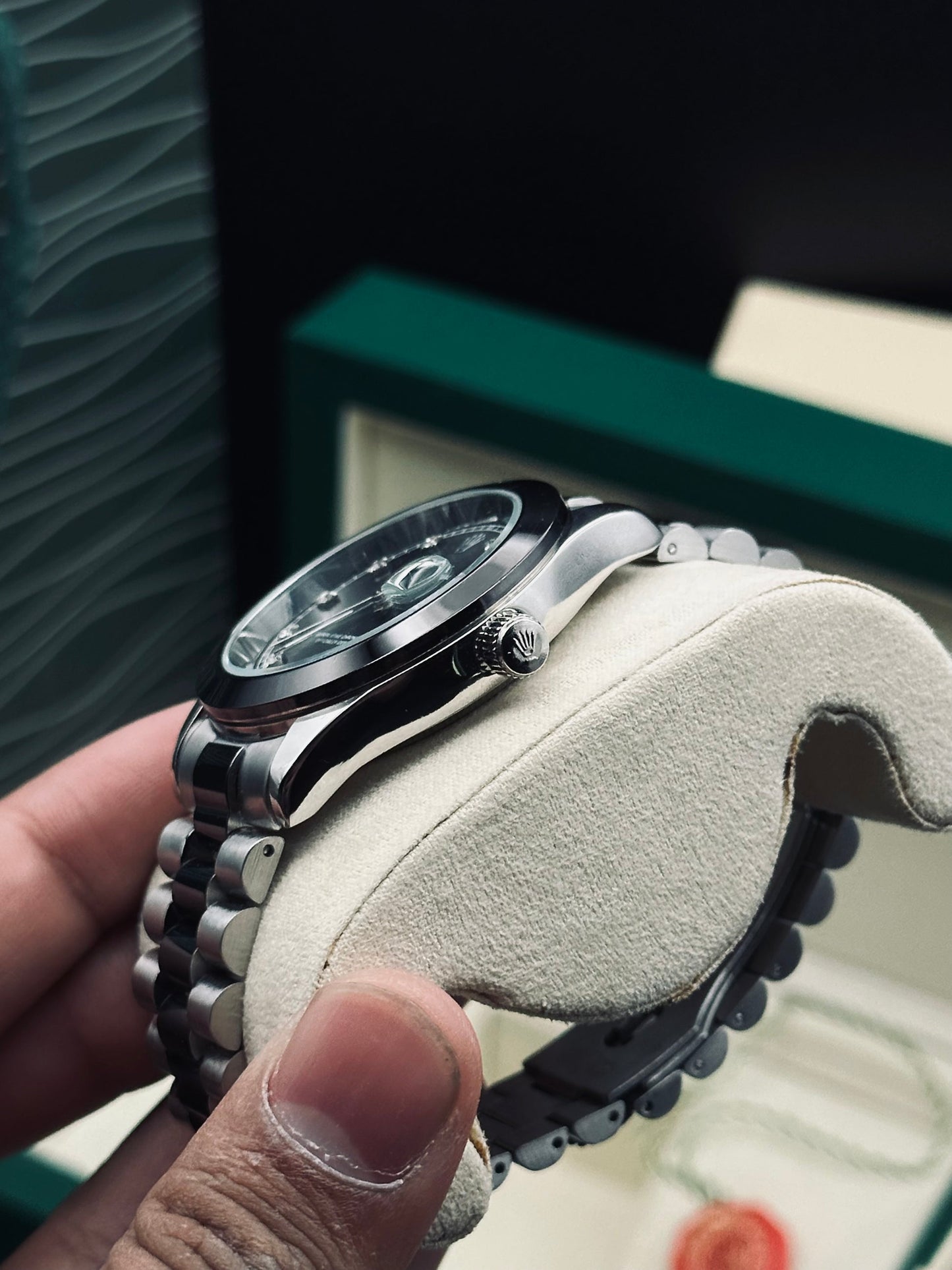 Rolex Perpetual jubilee with Black Dial