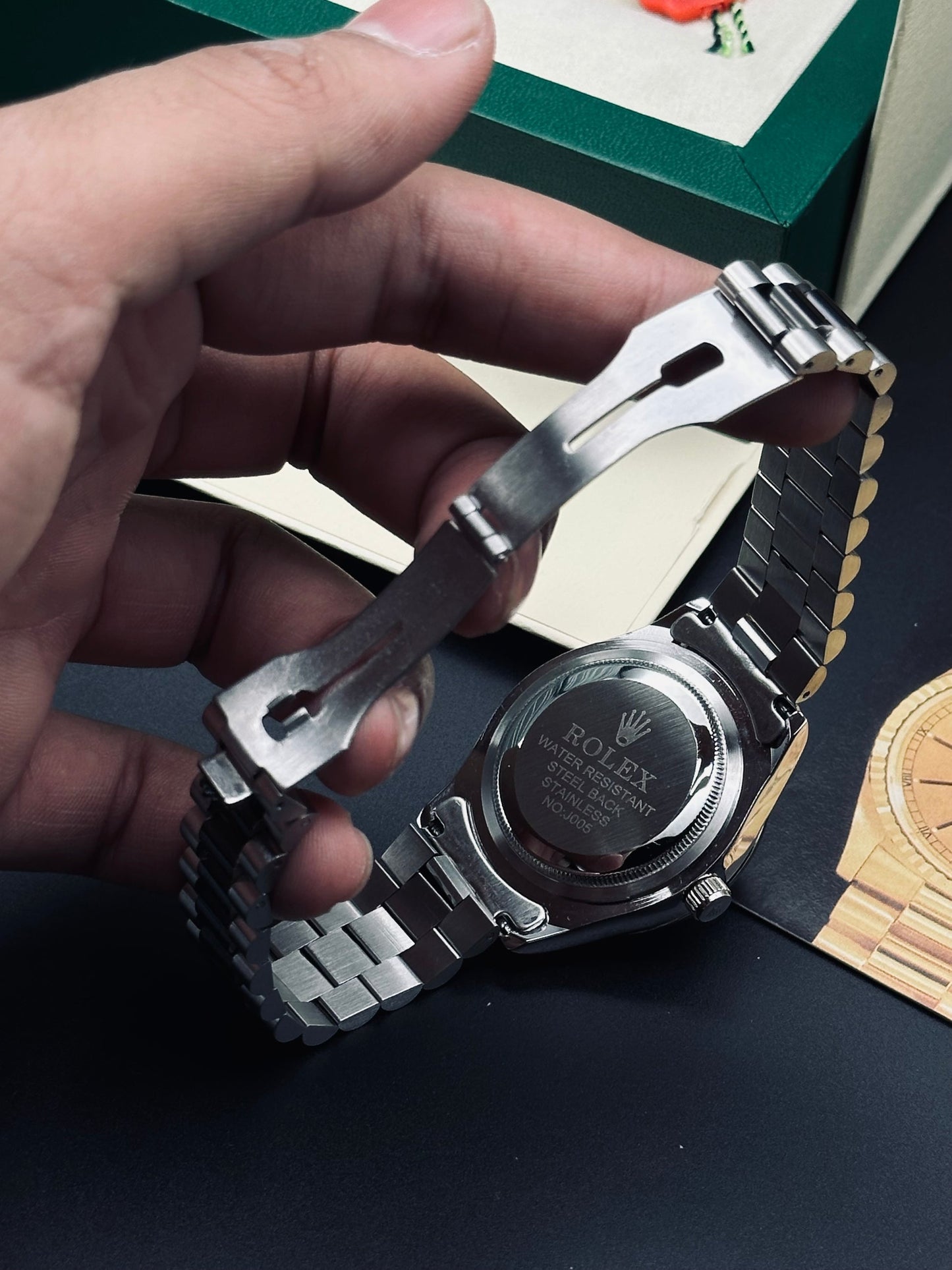 Rolex Perpetual jubilee with Black Dial
