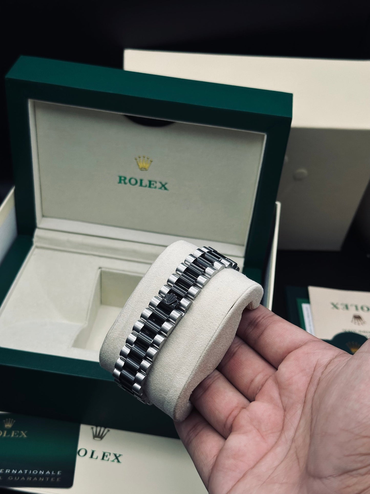 Rolex Perpetual jubilee with Black Dial
